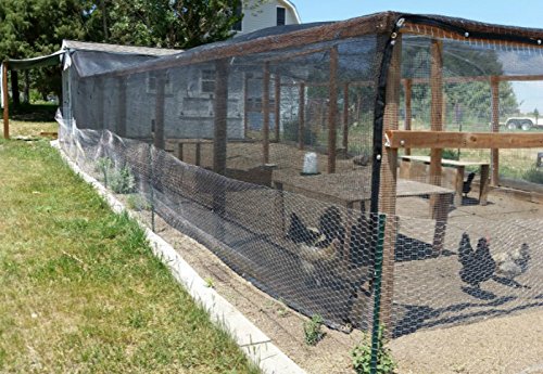 Agfabric 50% Sunblock 10’ X 16’ Shade Cloth with Grommets for Garden Patio, Black - size: 10 x 16 ft - 50%