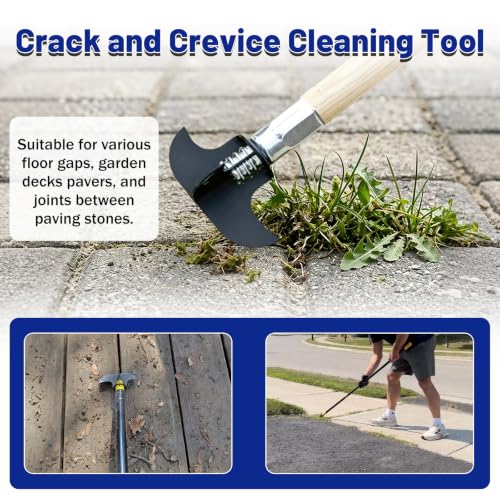 Crevice Cleaning Tool, Crack Weeder Crevice Weeding Tool, 3-Pcs