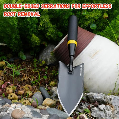 Kemaier Heavy Duty Garden Trowel, Hand Shovel Digging Tool