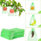 MIXC 100 Pcs Fruit Protection Bags, 8"x12" Fruit Net Cover with Drawstrings - size: 8''×12''
