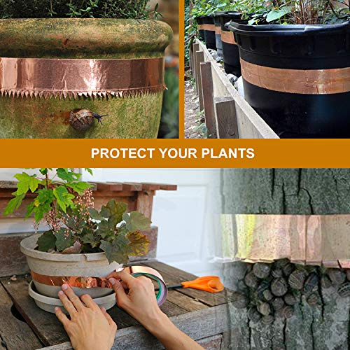 LOVIMAG Copper Tape (3"X 275") HVAC Foil Anti Tarnish Strips - size: 3inchx23ft