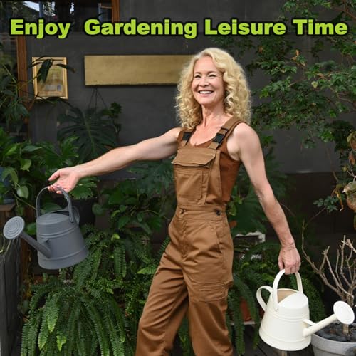 1 Gallon Watering Can for Plants - color: Dark Grey