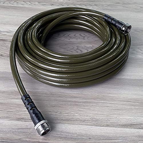 Water Right Polyurethane Garden Hose, 50 Ft, Non-toxic, 7/16” ID, Olive - color: Olive, size: 50-Foot