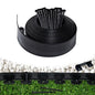 Garden Edging Border,Plastic Edging for Landscaping,Flower Bed, Paver and Lawn Edging Border (4Inchx100FT-2, Black) - color: Black, style: 4Inchx100FT