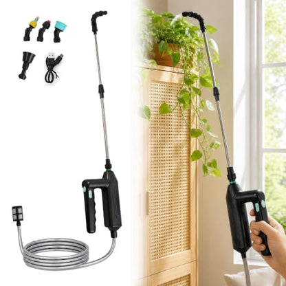 Electric High Reach Plant Waterer, 24-32in Watering Wand for Hanging Plants