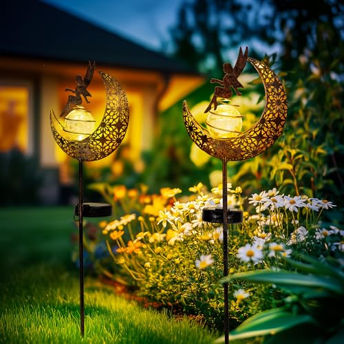 Solar Fairy Lights Outdoor Waterproof, Garden Decor for Outside - size: 2