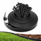 Gardzen 1.5" x20' Landscape Edging Kit with 24 Spikes - size: 20ft