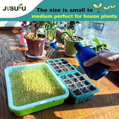 Watering Can for Seedlings, 15oz/0.45l (Blue) - color: Blue
