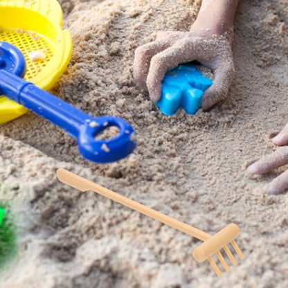 jojofuny Zen Garden Tools Mini Rake Set, 6 Pcs Plastic Sand Tray Tools, Smooth Easy-Grip Sand Art Rakes for Desk Meditation, Stress Relief, Creative Relaxation, Home Office & Gift Use