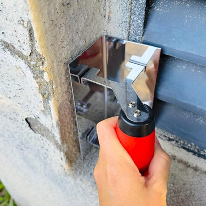 Concrete Tool, 6" x 2.5" Drywall Inside Conner Trowel - size: Inside Corner Trowel