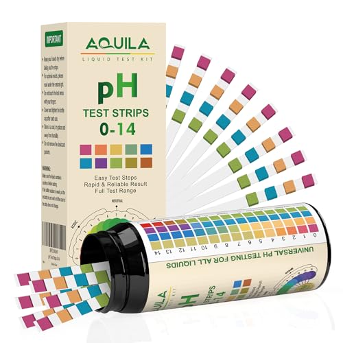 pH Test Strips 0-14, 150CT Universal Litmus Paper pH Tester Kit for Liquid