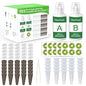 Replacement for Aerogarden Pods Hydroponic Accessories 103 Pcs - size: 103Pack Seed Pod Kits for Round Holes