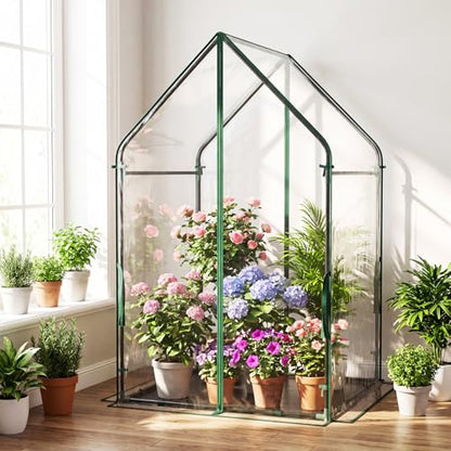 GIANTEX Mini Greenhouse, Outdoor Portable Green House, 36"x36"x60" - size: 36"x36"x60"