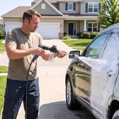 High Pressure Foam Sprayer for Garden Hose Car Wash Gun
