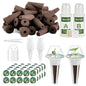 Tigvio 126 Piece Hydroponic Pods Kit - size: 126 piece
