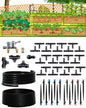 Drip Irrigation System for Garden, 115FT Tubing - size: 115FT