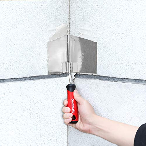 Goldblatt 2 Piece Drywall Corner Tool Set, Outside & Inside Corner Trowel