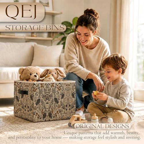 Owl Storage Basket Bin - color: Zoon owls