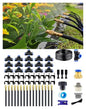 360° Adjustable Drip Irrigation Sprinkler Kit – Garden Watering System - size: 50 FT