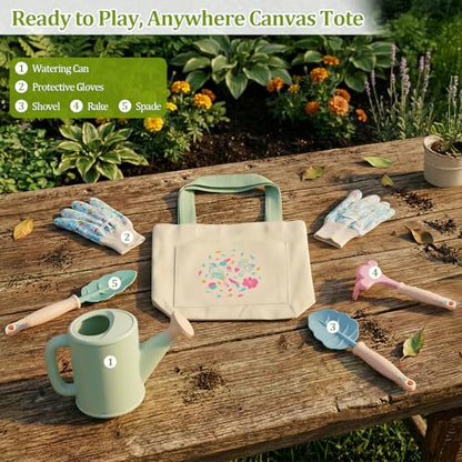 FITNATE Kids Gardening Tools Set 6PCS