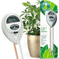 Houseplant Health Meter, 3-in-1 Soil Moisture, Sunlight & pH Testing Tool