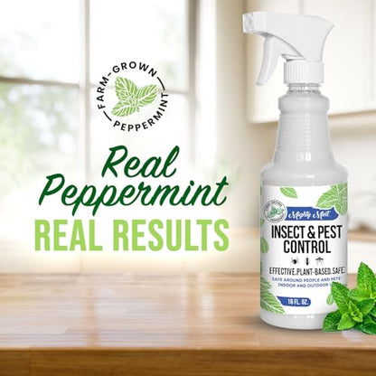 Mighty Mint Peppermint Oil Insect Repellent Spray, 16 oz - size: 16 Fl Oz (Pack of 1)