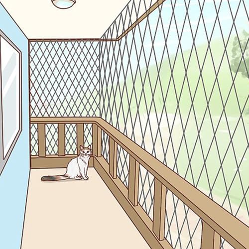 50x50ft Bird Netting for Chicken Coop, 1" Mesh Chicken Coop Netting Cover - size: 50'x50'-1''