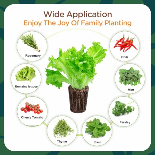 70 Count Hydroponic Grow Sponges, Pre-Drilled Seed Starter Plugs