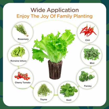 70 Count Hydroponic Grow Sponges, Pre-Drilled Seed Starter Plugs