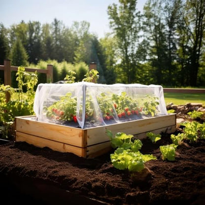 Garden Netting Cover for Bird, Insect & Bug Protection | 10x20 FT Fabric - size: 10x20 FT