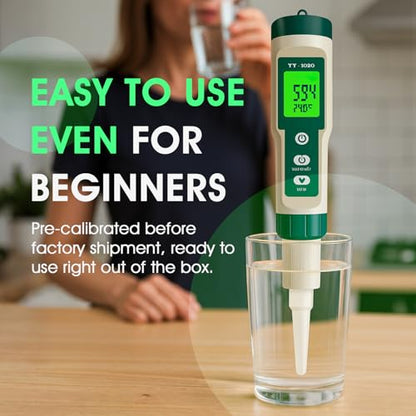 Digital pH Meter for Food, pH Tester for Sourdough Bread Dough Cosmetics