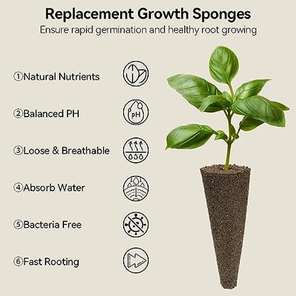 inbloom Fragrant Bouquet Seed Pod Kit for AeroGarden, iDoo, Ahopegarden, GARDENCUBE, 12 Pods (350+ Flower Seeds with Sunflower, Petunia, Mexican Marigold, Cockscomb, French Marigold, Dahlia) - color: Fragrant Bouquet