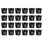 Mesh Net Cup 5 Inch 24-Pack Heavy Duty Nursery Pot Garden Pots for Plants Hydroponics Supplies Net Pots