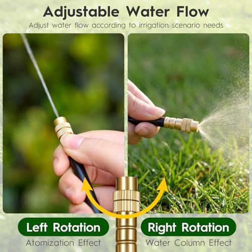 100FT 360° Adjustable Drip Irrigation System - size: 100 FT