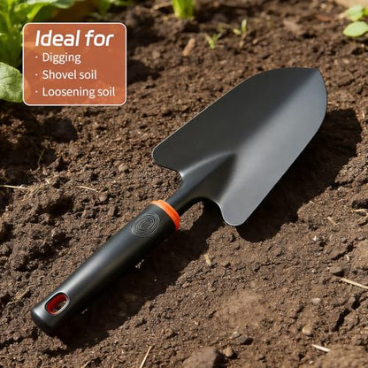 Garden Trowel Garden Hand Shovel, Heavy Duty Garden Trowel Hand Shovel for Gardening, Digging, Planting, Transplanting, and Cutting Roots - color: Garden tool, style4