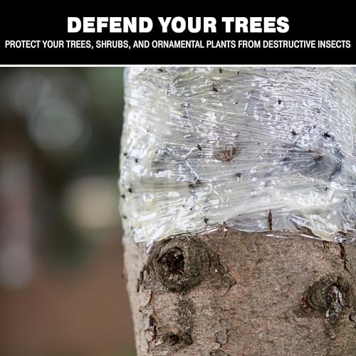 Catchmaster Tree Banding Insect Barrier DIY 15oz Pail, Lanternfly & Ant Traps, Outdoor Adhesive Crawling Insect Trap to Protect Trees, Fruit & Plants - size: 1 Tub