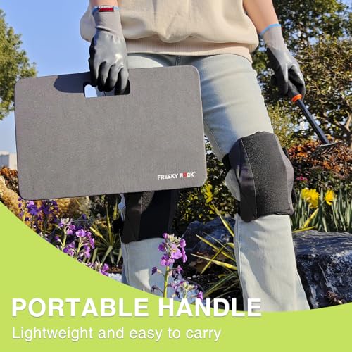 Garden Kneeling Pad and Knee Pads Women, Foam Padding Kneepads, Gray - color: Gray