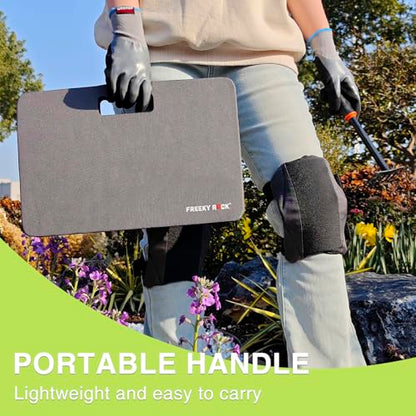 Garden Kneeling Pad and Knee Pads Women, Foam Padding Kneepads, Gray - color: Gray