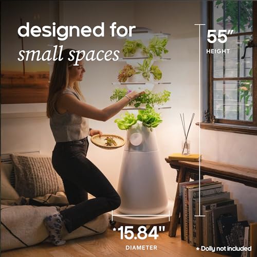 Lettuce Grow Farmstand Nook | 4ft 7in Vertical Hydroponic Garden Tower
