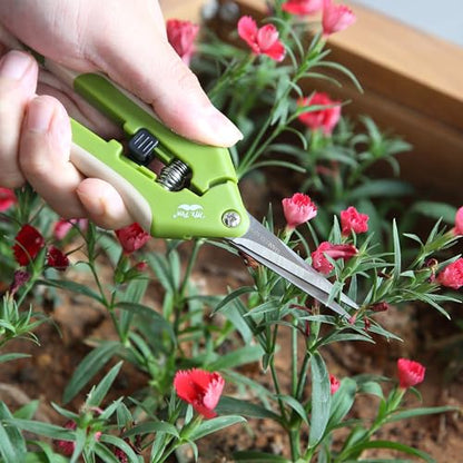 Mr. Pen- Gardening Scissors, 6.5 Inch, Green - style: Light Green