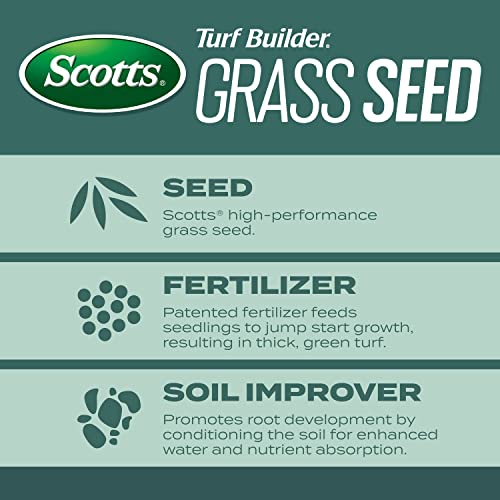 Scotts Turf Builder Grass Seed Dense Shade Mix, 2.4 lbs. - size: 2.4 lb.