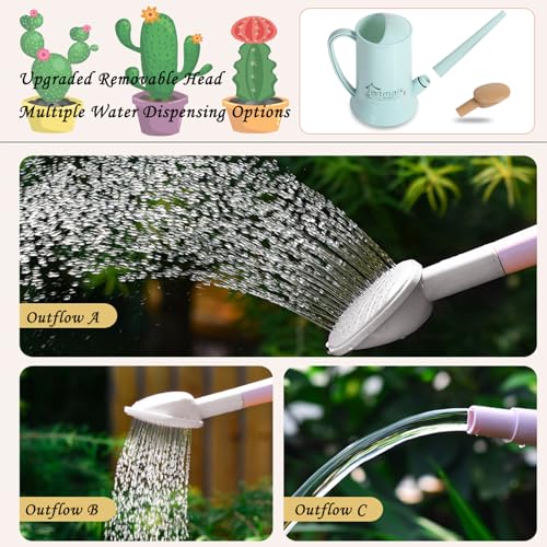 Watering Can 2L for Indoor & Outdoor Houseplants - color: Blue