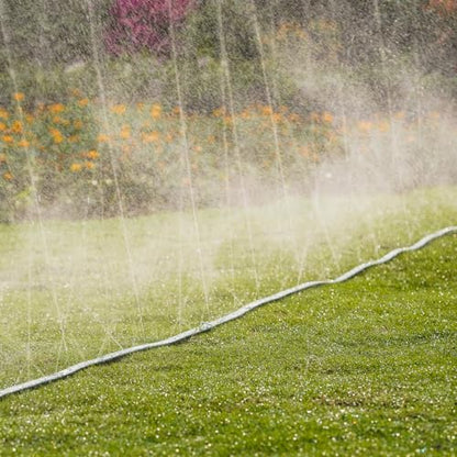 Sprinkler Soaker Hose 25ft for Garden Lawn, Watering Pipe with Holes, High-Efficiency Water-Saving Garden Irrigation System, Drip Hose Sprinkler - size: 25FT