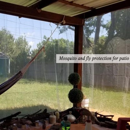6.5X10 FT Garden Netting Pest Barrier, Ultra Fine Mesh - size: 6.5x10 FT