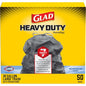 Glad ForceFlex Heavy Duty Trash Bags, Rip and Tear Resistant, Mountain Air Scented Black X-Large Garbage Bags, Odor Control, Febreze Freshness, 30 Gallon Trash Bags, 50 Count - size: 50 Count (Pack of 1)