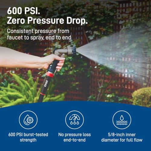 Orbit Pro ExoJacket Heavy-Duty Water Hose, 100 ft. x 5/8 in - 22130 - size: 100 Ft, style: Pro ExoJacket