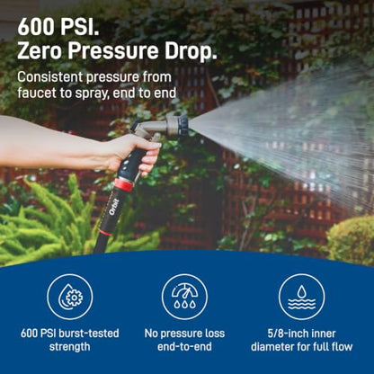 Orbit Pro ExoJacket Heavy-Duty Water Hose, 100 ft. x 5/8 in - 22130 - size: 100 Ft, style: Pro ExoJacket