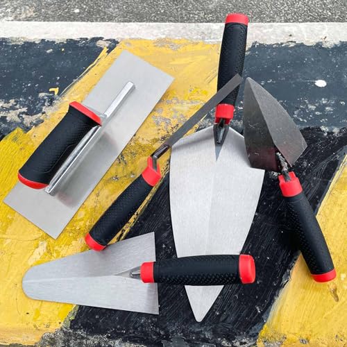 Masonry Hand Tool 5pcs/Set, Concrete Tools Kit - size: Masonry Hand Tool Set