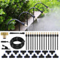 50FT Drip Irrigation System, Complete Garden Watering Kit with Rust-Proof Copper Nozzles - UV Stabilized Flexible Hose for Lawn, Greenhouse, Patio Plants - size: 50FT