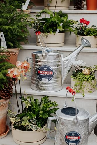 Behrens 2.5 Gallon Hot Dipped Steel Watering Can - size: 2.5 Gallon